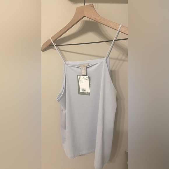 Women’s cowl neck light blue top - Picture 1 of 2